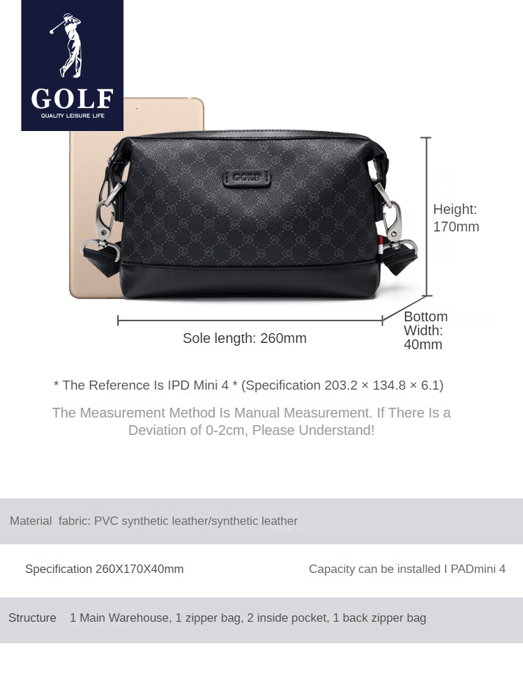 GOLF single shoulder bag man h - Golf Equipment Stores review and price