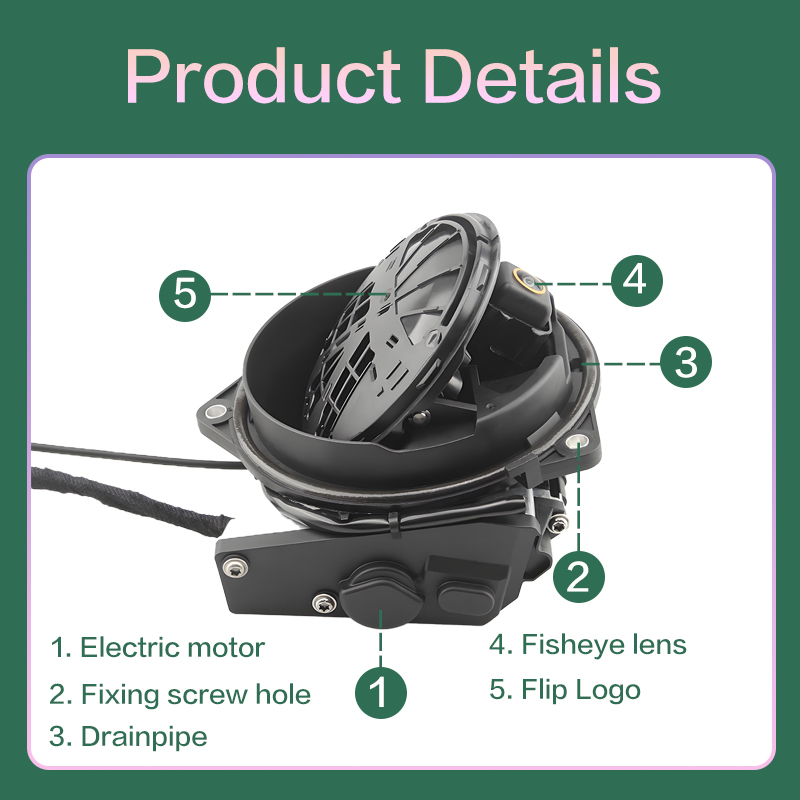 170° AHD 1080P Flip Emblem Rea - Golf Equipment Used review and price