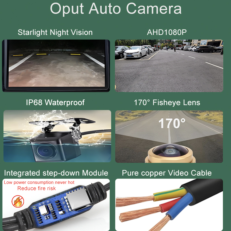 170° AHD 1080P Flip Emblem Rea - Golf Equipment Used review and price