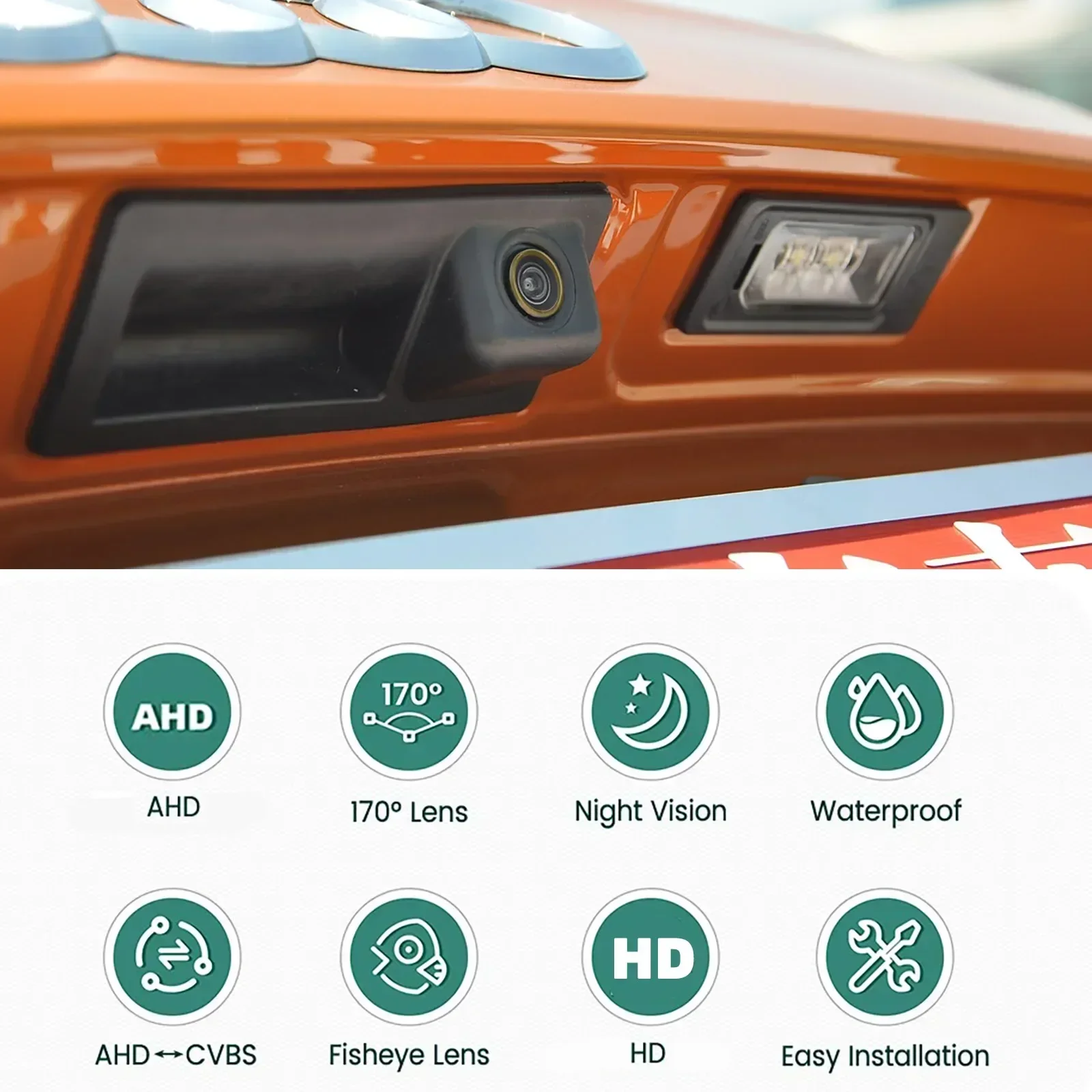 QXNY AHD CVBS  Backup Camera V - Golf Equipment Used review and price